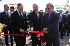“Vahdat” power substation inaugurated by the Head of state in Khujand